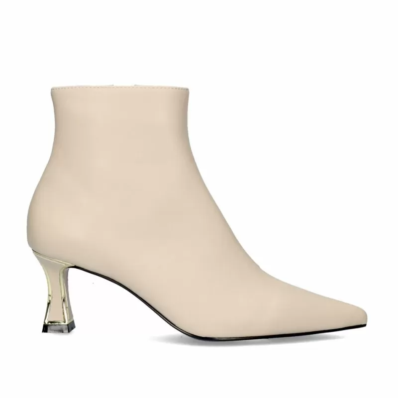 Ankle Boots>Exe Shoes Erica-311 Ice Fine Heel Bootie