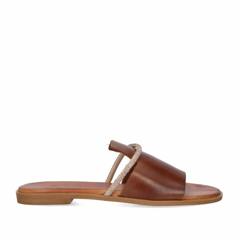 Flat Sandals>Exe Shoes Flat Sandal 598 Loris Tan