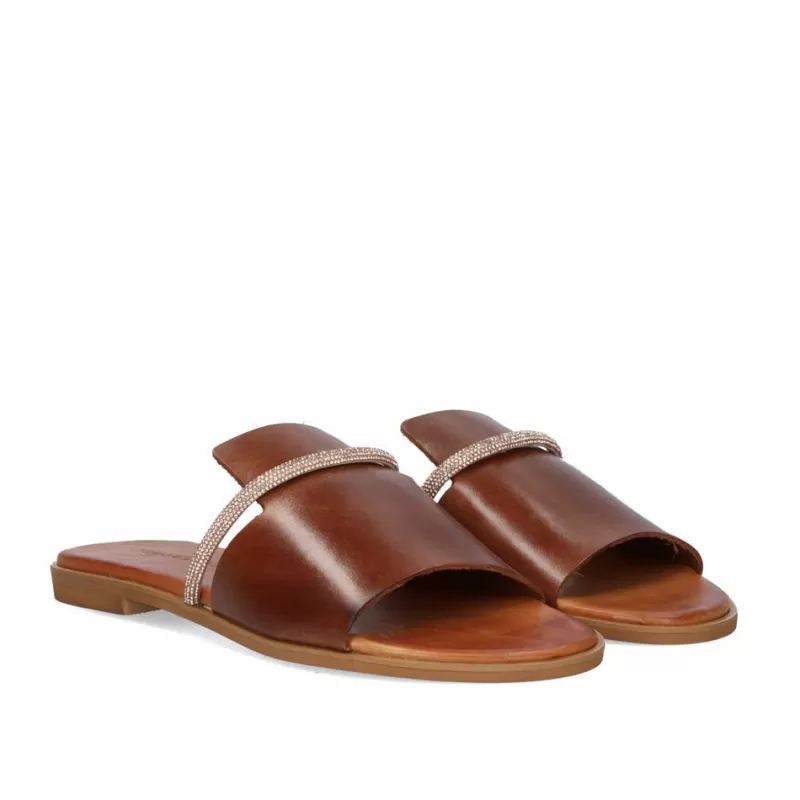 Flat Sandals>Exe Shoes Flat Sandal 598 Loris Tan