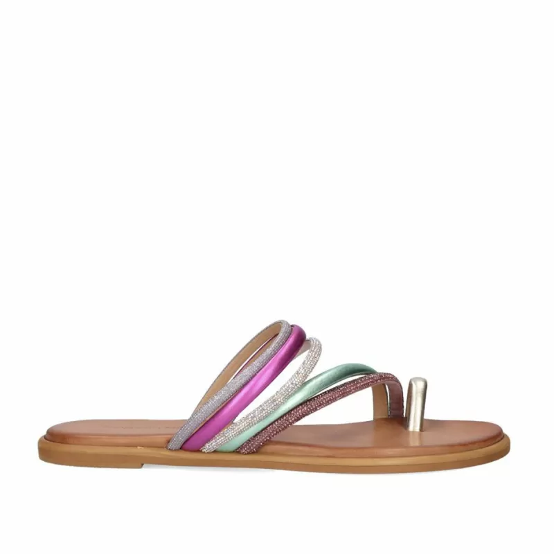 Flat Sandals>Exe Shoes Flat Sandal 618 Loris Multicolored