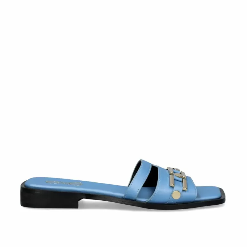 Flat Sandals>Exe Shoes Flat Sandal Annie-220 Aqua