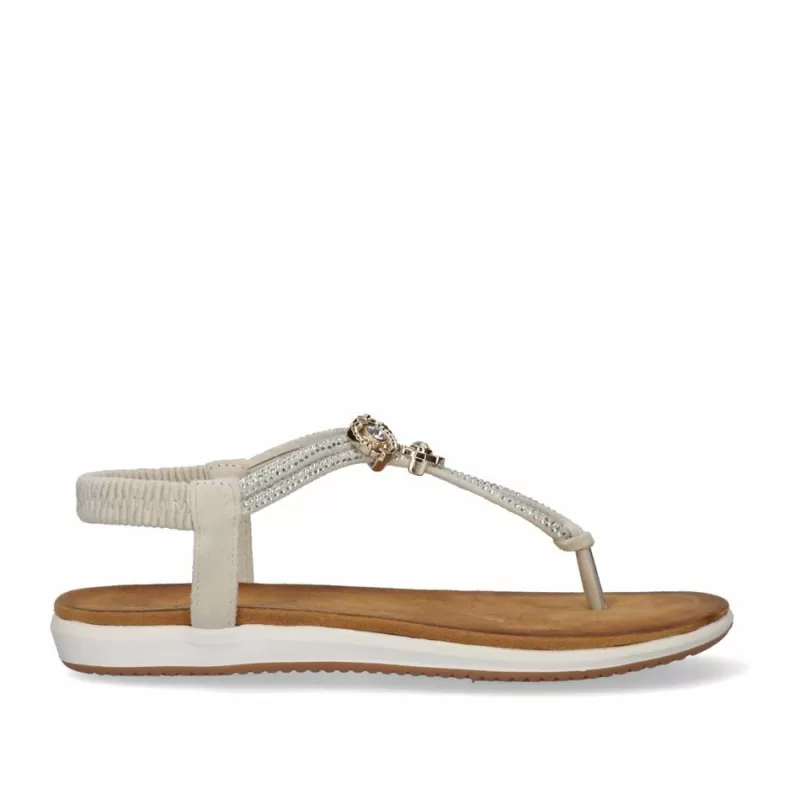 Flat Sandals>Exe Shoes Flat Sandal F8043-Ex10 Grey