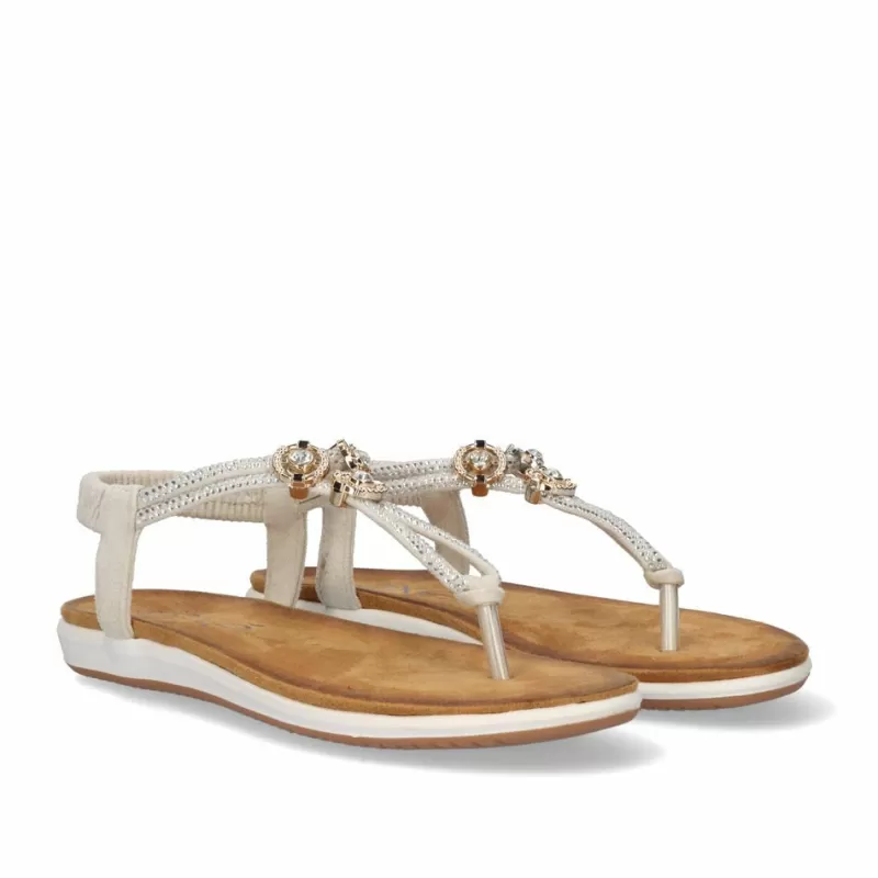 Flat Sandals>Exe Shoes Flat Sandal F8043-Ex10 Grey