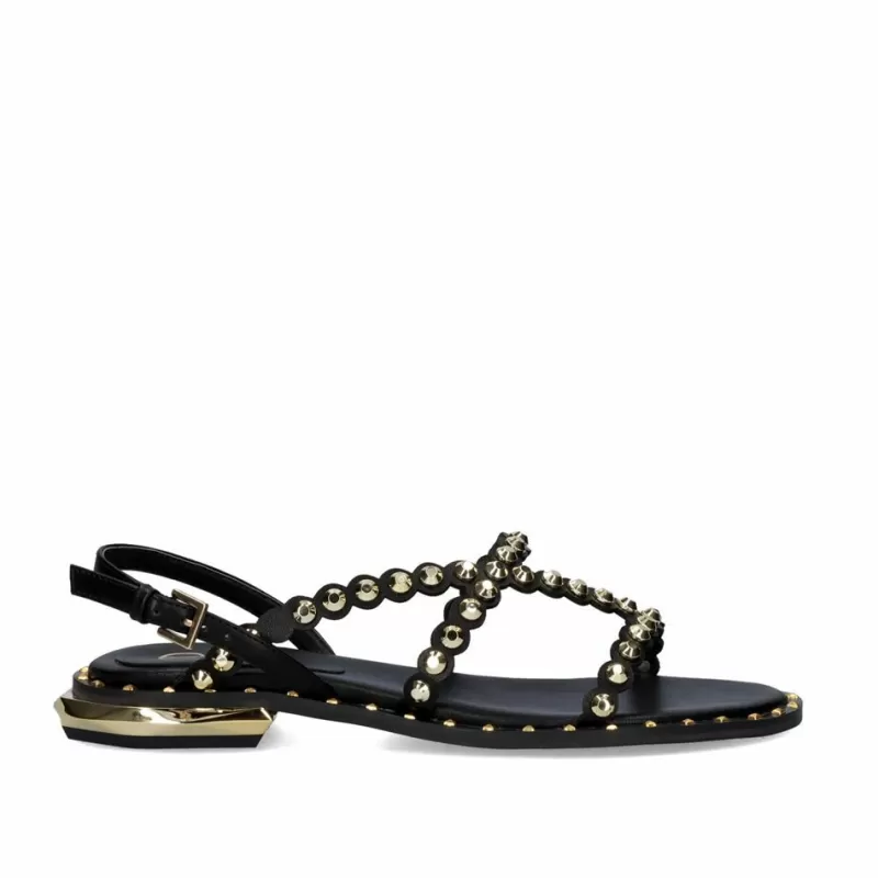 Flat Sandals>Exe Shoes Flat Sandal Vf2056-1 Black