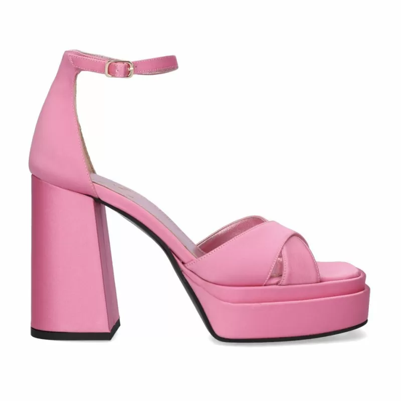 High Heeled Sandals>Exe Shoes Heel Sandal 600 Baci Pink