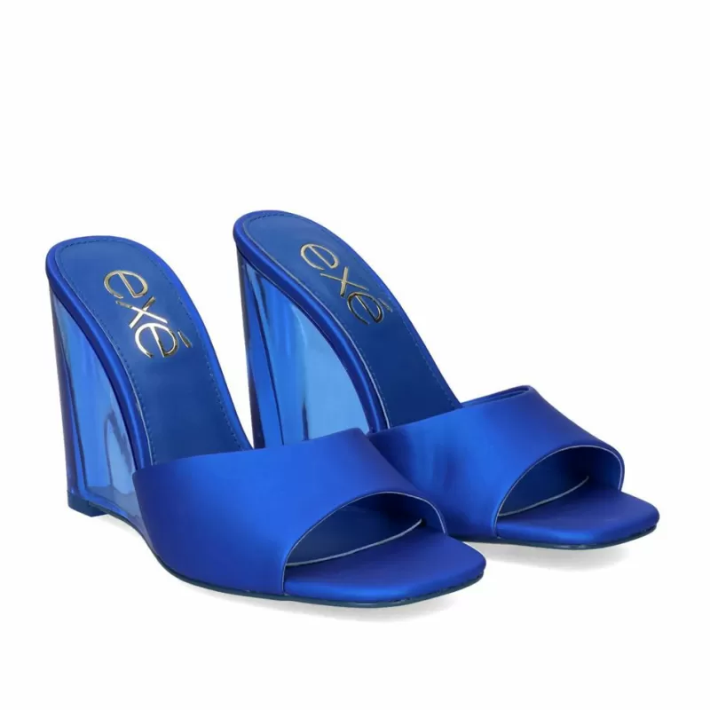 Sandals>Exe Shoes Heel Sandal Cris-902 Blue