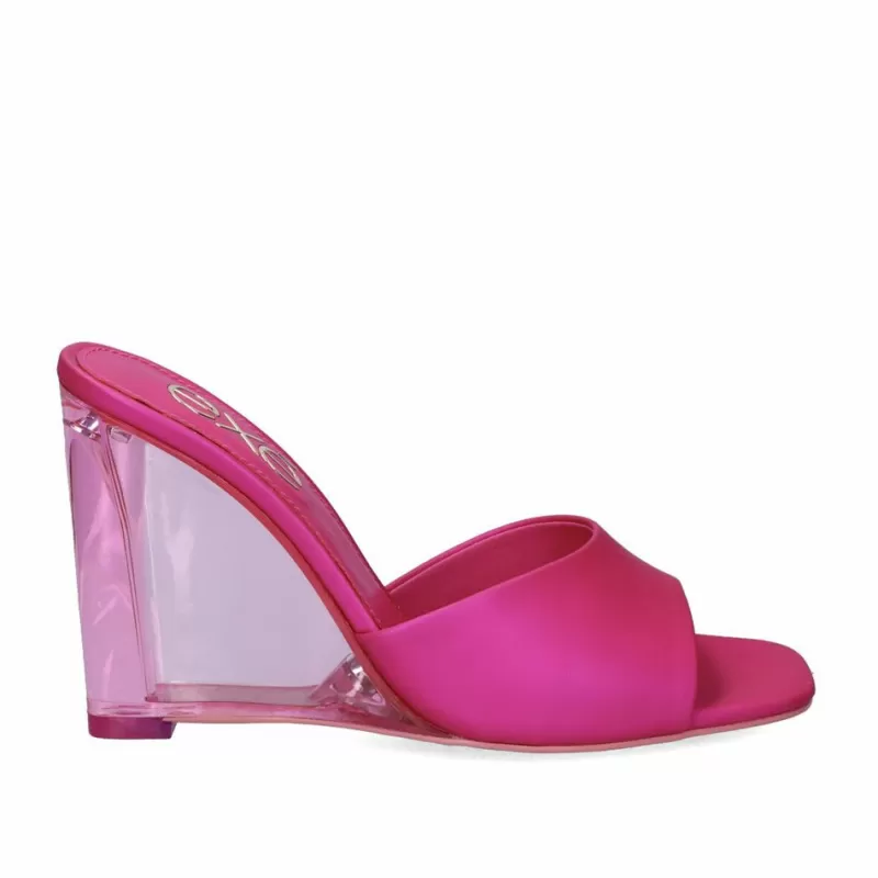 High Heeled Sandals>Exe Shoes Heel Sandal Cris-902 Fuxia