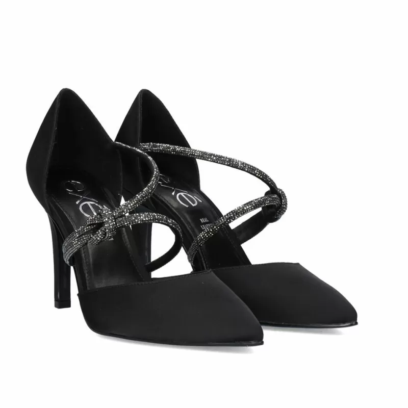 Court Shoes>Exe Shoes Heel Shoe Exe Garda-395 Black