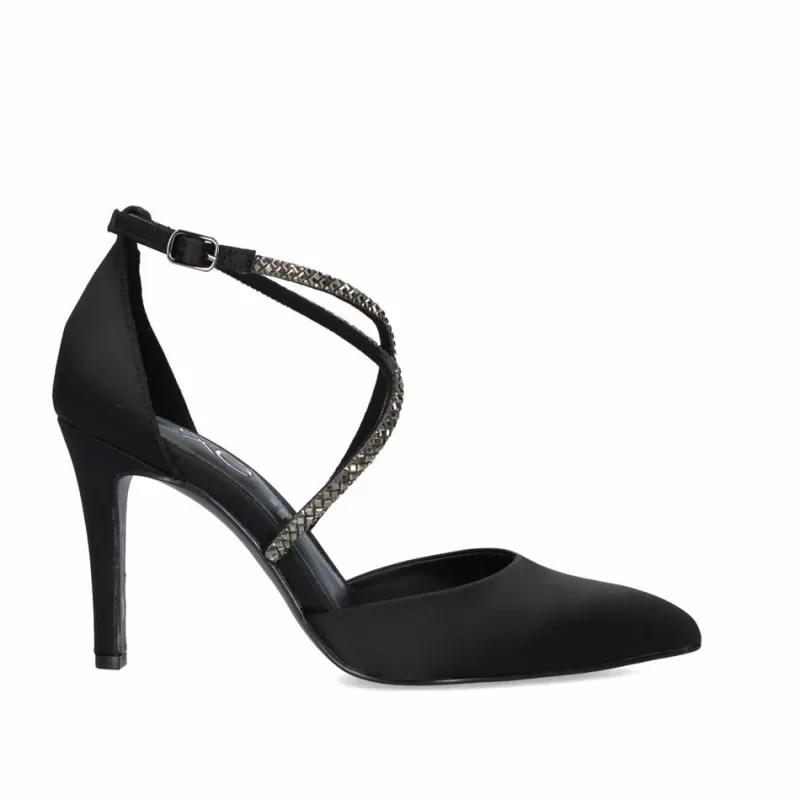 Court Shoes>Exe Shoes Heel Shoe Exe Garda-403 Black