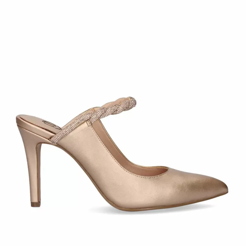 Court Shoes>Exe Shoes Heel Shoe Garda-946 Champagne