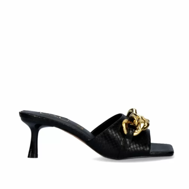 High Heeled Sandals>Exe Shoes Heeled Sandal Betta-300 Black