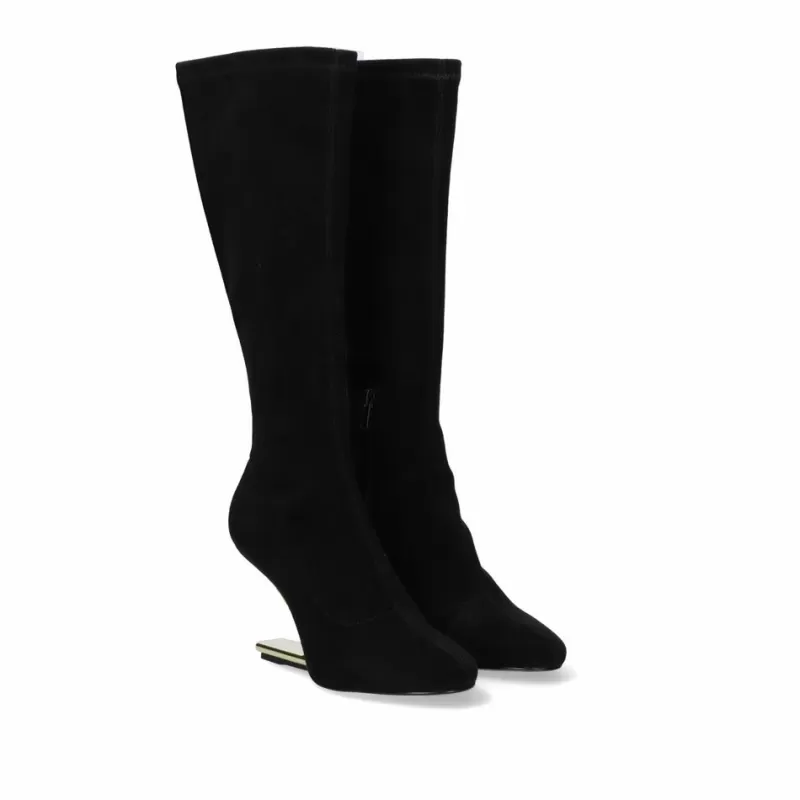 Boots>Exe Shoes High Boot Exe Maggie-610 Black