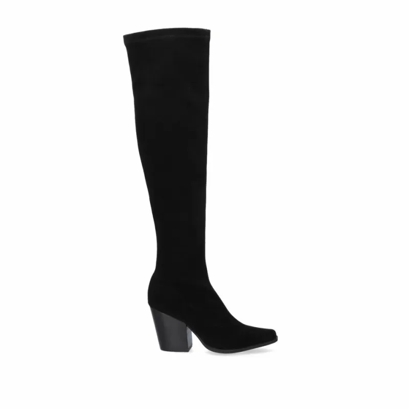 Boots>Exe Shoes High Boot Microfiber Arizona-311 Black