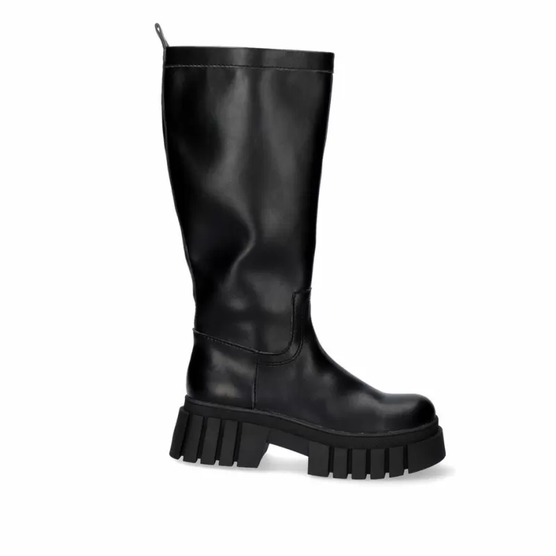 Boots>Exe Shoes Jasmine-010 Rubber Boot In Black