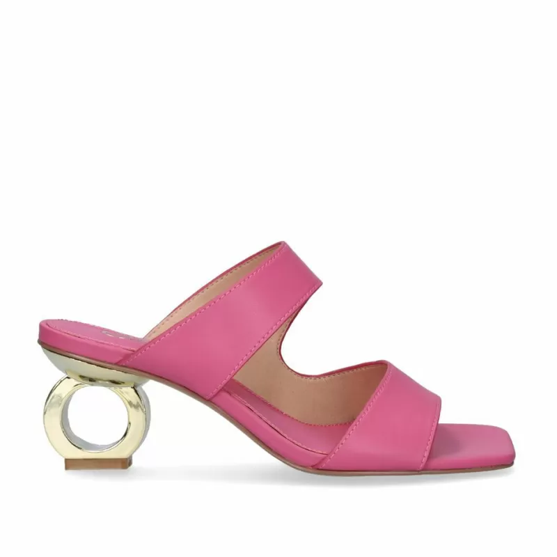 Sandals>Exe Shoes Low Heel Sandal Brenda-105 Pink