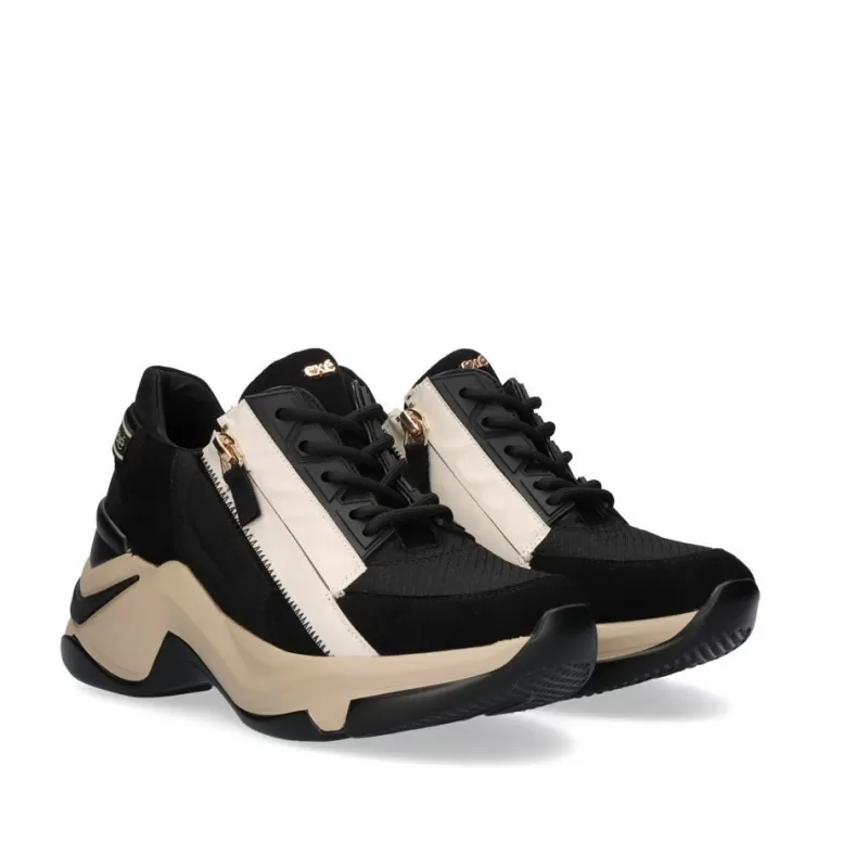 Sneakers>Exe Shoes Sneaker Platform 106-232Ex12 Black