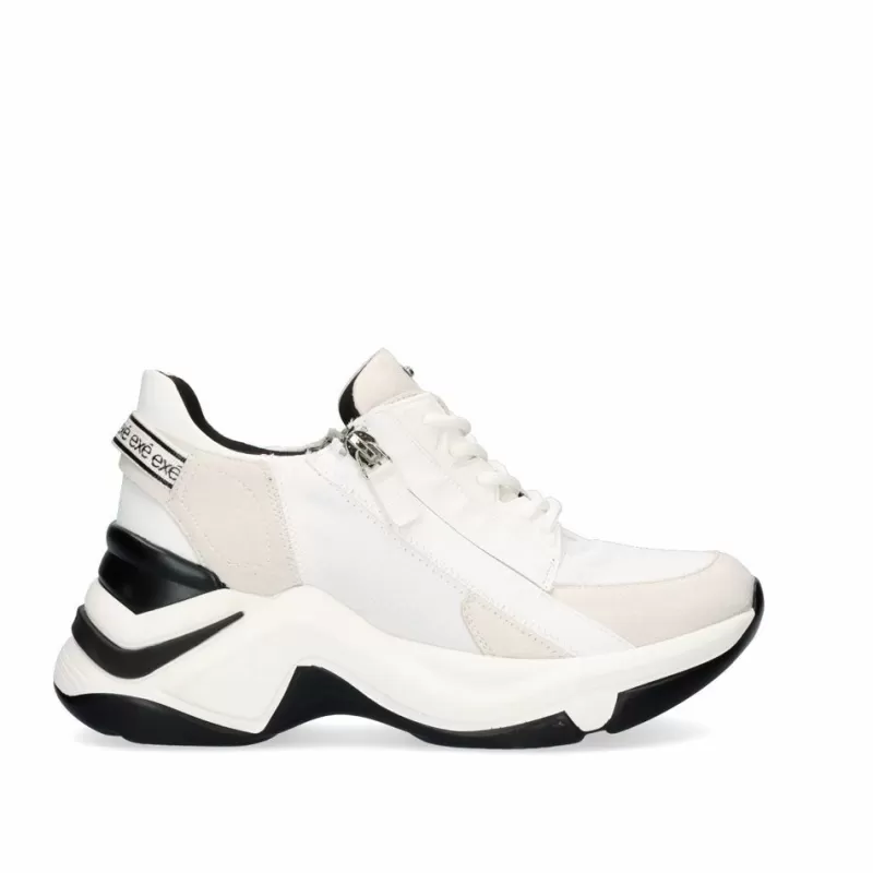 Sneakers>Exe Shoes Sneaker Platform 106-232Ex12 Offwhite