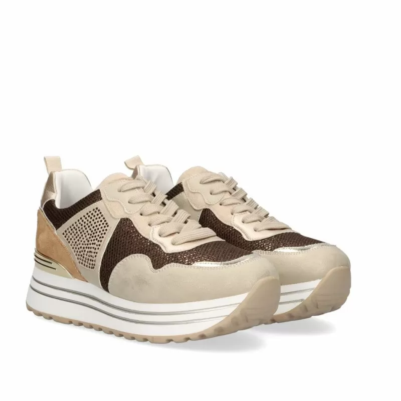 Sneakers>Exe Shoes Sneaker Platform 350-31Ex34 Beige