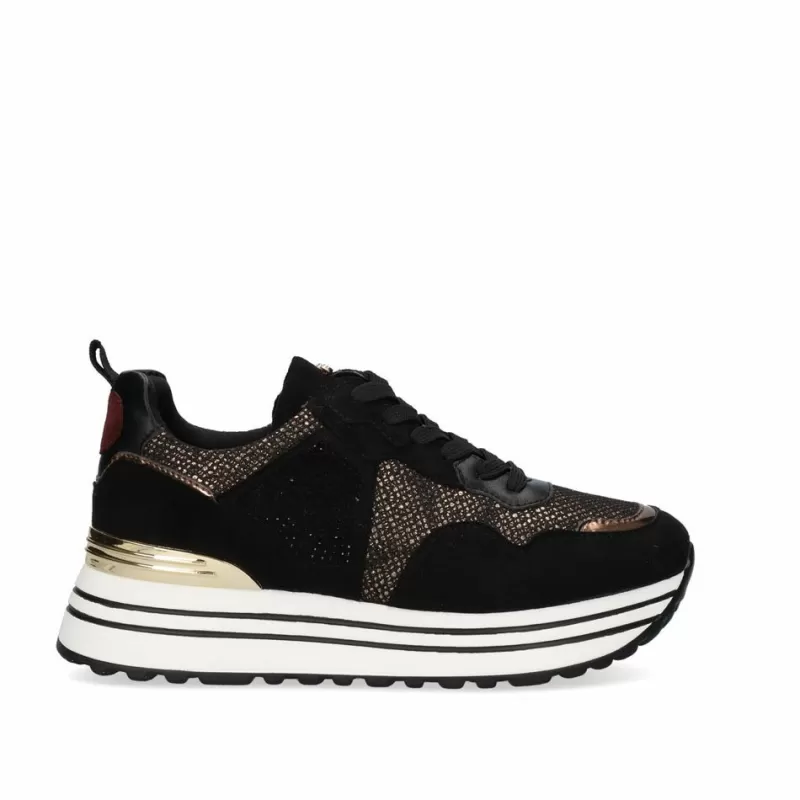 Sneakers>Exe Shoes Sneaker Platform 350-31Ex34 Black