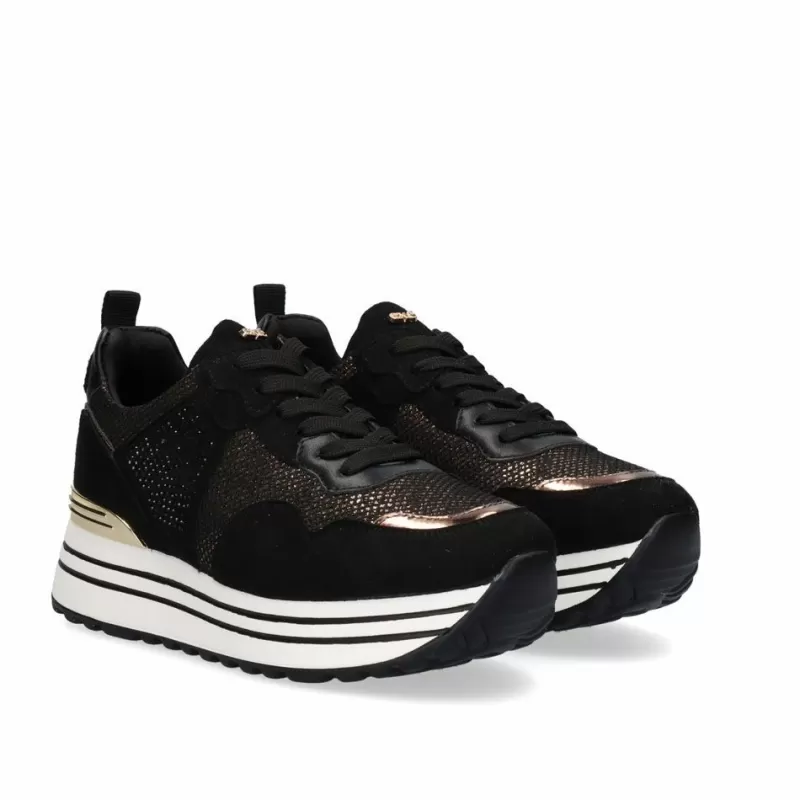 Sneakers>Exe Shoes Sneaker Platform 350-31Ex34 Black