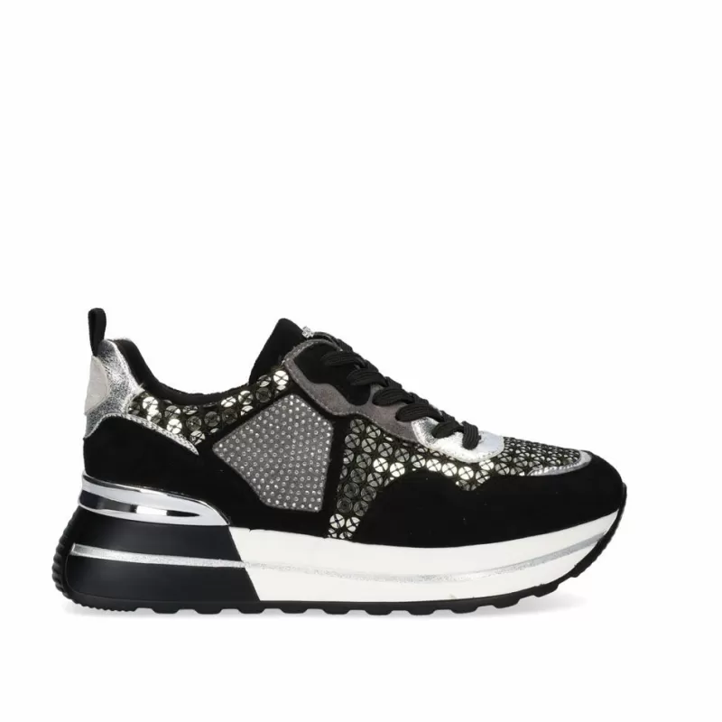 Sneakers>Exe Shoes Sneaker Platform 383-232Ex05 Black