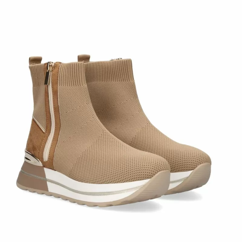 Sneakers>Exe Shoes Sneaker Platform 383-31Ex64 Camel