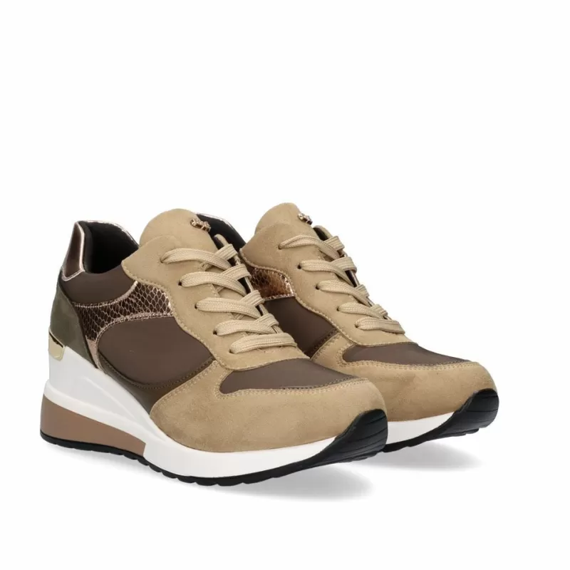 Sneakers>Exe Shoes Sneaker Winter23 34-232Ex07 Khaki