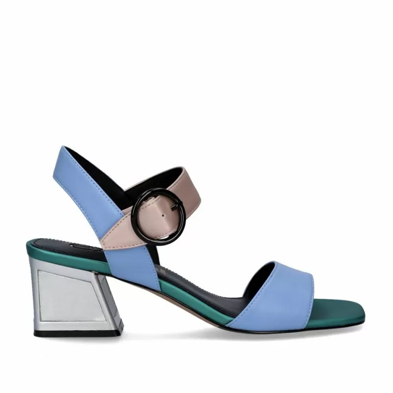 Sandals>Exe Shoes Square Heel Sandal Luisa-515 Aqua