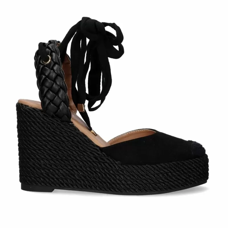 Wedges>Exe Shoes Wedge Vf1418A-5 Black